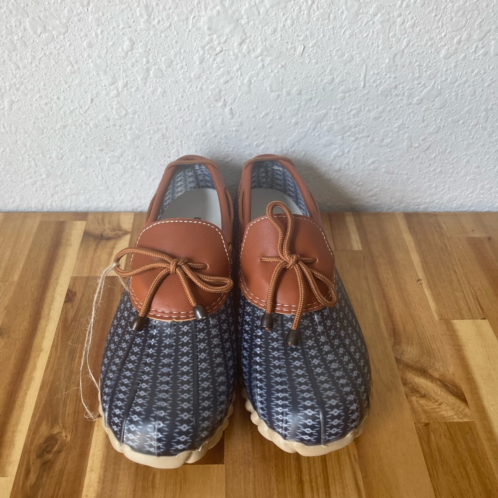 DKSUKO Womens Waterproof  Loafer Shoes Slip on Flat